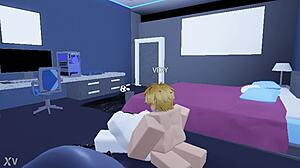 They explode my limits in Roblox condo with raw passion!