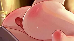 Frieren bounces perfect ass cowgirl on thick cock pov whore style!