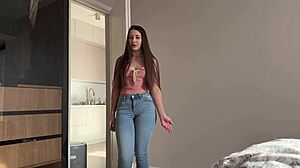 Step sis big ass in bed no panties... i lost it and fucked her tight pussy hard!! 😩