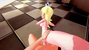 Pov Sex with Rosalina Super Mario Hentai Anal Creampie Doggystyle Missionary Uncensored Bliss