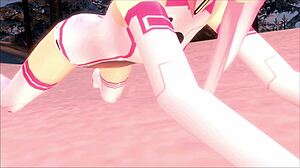 ugh rams stomach hurts bad in this sfm fart animation anime style mess