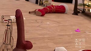 steps of fallen christmas special got me watching this naughty milf wife with big ass tits squirting on monster cock