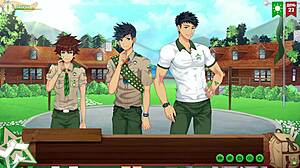 game friends camp episode 40 captures raw filming day with russian voiceover