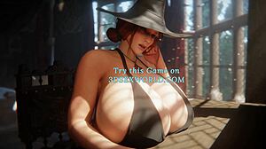 Redhead Milf's Giant Boobs Bounce in Doggystyle Facial Cumshot Game