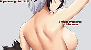 arlecchino from fatui milks my cum in genshin joi femdom hentai with humiliation creampie endings