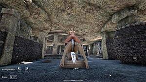 Lara's Dripping Pussy Takes Full Rock-Hard Cock Slam!