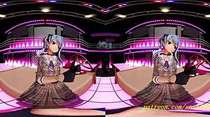 vr180 mmd suisei shakes ass dancing 3d hololive hentai tease