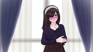 Hyottoko 3D Hentai Delivers Deep Throat Blowjob Action