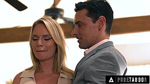 Rich man tricks Rachael Cavalli into wild taboo fuck with Chloe