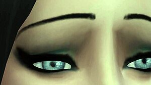 A Stepmom Gifts Herself to Teen on Birthday in Sultry Sims 3D Milf Mature Family Fantasy