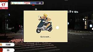 handyman sneaks in seducing horny wife game hentai style