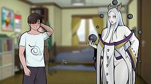 i can't stop peeping hinata hyuga's big tits and ass in the shower milf parody