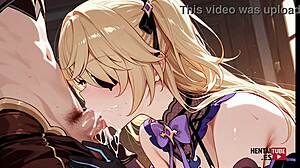 genshin impact fischl's steamy pic pack in japanese anime game porn