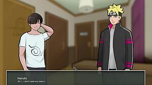 i can't stop peeping hinata hyuga's big tits and ass in the shower milf parody