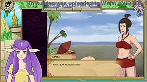 Avatar Last Airbender Four Elements Trainer Part 33 Brunette Big Ass Tits Monster Cock Teasing Orgasm Game