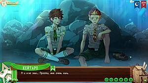 heartfelt talk with taiga hits deep in game friends camp path 2 part 23 russian voiceover