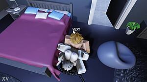 They explode my limits in Roblox condo with raw passion!