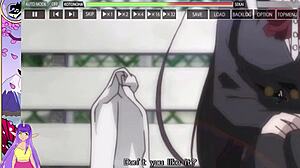 School Days hentai keeps teasing with those brunette blowjobs and facials