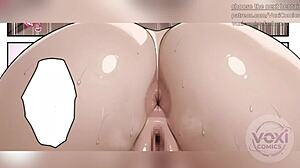 nobara kugisaki takes bbc anal training in jujutsu kaisen hentai dub