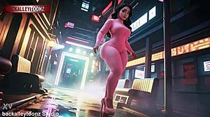 Curvy Thick Girl's Singing Too Sexy For SFW Video?!