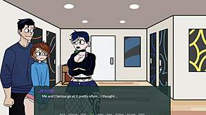 damn! lockdown dom part 20 flat chested girl licks that fat ass game parody!