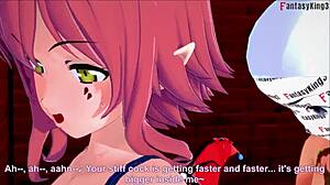 Shamsiel Shahar Succubus Delivers Massive Big Boobs Titjob in Kyonyuu Fantasy