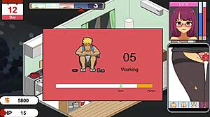 handyman sneaks in seducing horny wife game hentai style