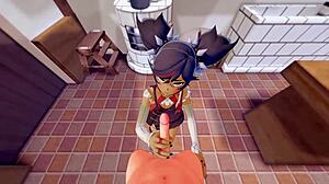 pov xinyan genshin impact gets rough anal doggystyle creampie uncensored small tits teen hentai fuck