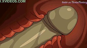 Stark pumps hot cum into Fern for birthday animation