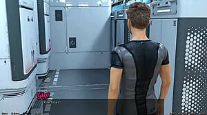 Stranded in Space 34 Hide n Seek Cute Virgin Blonde Big Tits Monster Cock Outfit Hentai Game Tease