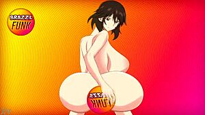 Hentai Features Big Ass And Massive Tits Action