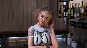 big tits brunette's squirting urge pulls me in deep