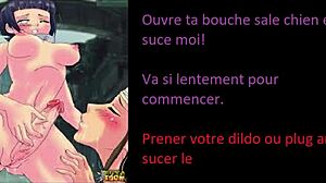 french hinata joi makes me stroke nonstop in this naruto hentai