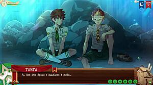 heartfelt talk with taiga hits deep in game friends camp path 2 part 23 russian voiceover