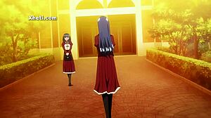 Anime hentai babe with big ass tits begs for hard doggystyle creampie lick