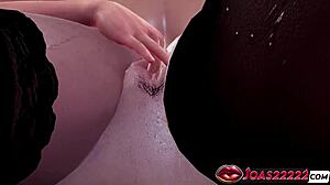 Secretary Mai Stockings Pussy Licked Spanked Fingered Squirt