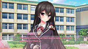 Real Hentai Hinano Route 4 Features Big Cock Creampie Facial Big Tits Asian Orgasm