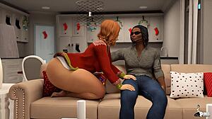 Slut wife Christmas BBC! 🎄🍆