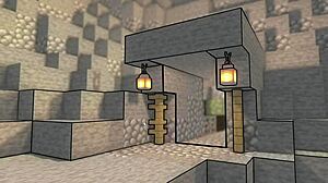 Hey check out Hornycraft 0.3 part 1 that horny Minecraft parody game