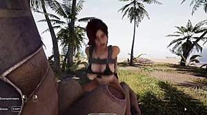 Lara Croft's Ass Gapes Like Huge Cave After Fucking. 3D Hentai Game Gangbang Animation