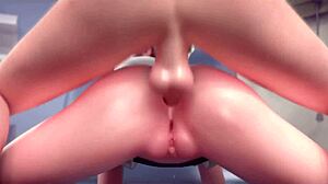 d.va and mercy team up in wild overwatch fuck fest compilation 188