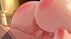 Frieren bounces perfect ass cowgirl on thick cock pov whore style!