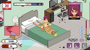 handyman sneaks in seducing horny wife game hentai style