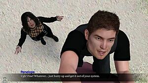 dude, check altered destiny 18+ episode 28 hentai game action