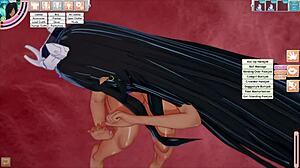 tall olga discordia hides some tempting curves in 3d hentai