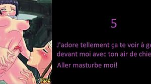 french hinata joi makes me stroke nonstop in this naruto hentai