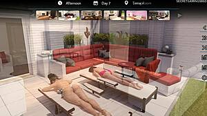 busty lesbian stepmom seduces her other mature milf friend in dreams of desire 08 by lewdlab