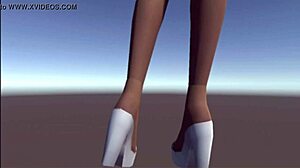 these 3d animations of adorable sexy nude girls got me hooked on the naked anime vibes