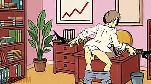 Married Housewife Legs Spread Cheating Slut Cuckold Cartoon