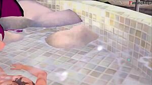 morrigan pounds hard in sheer bikini full fantasy movie